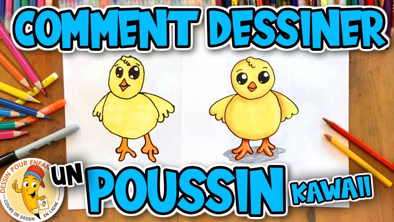 Comment dessiner un POUSSIN simple