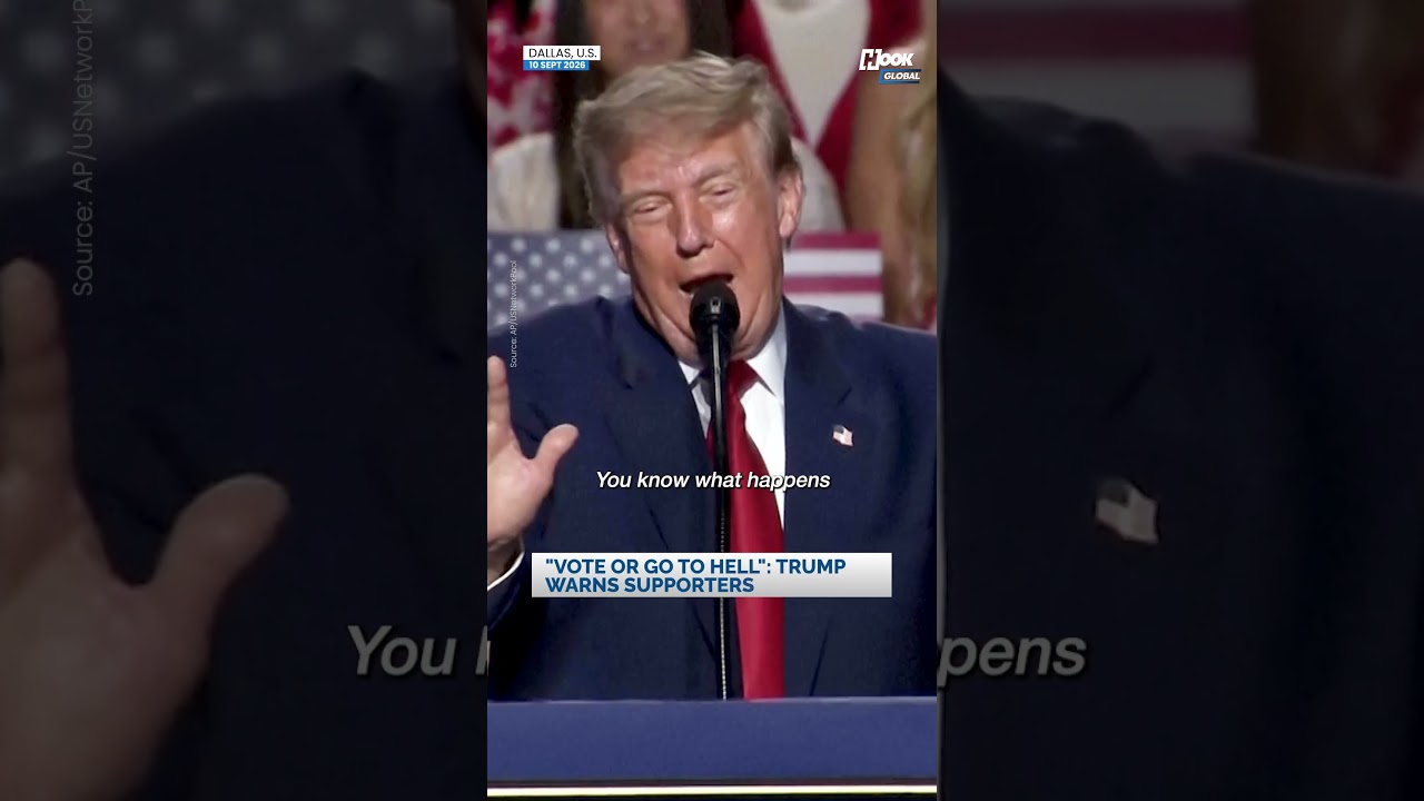 Trump ostrzega zwolennik&oacute;w, że &bdquo;p&oacute;jdą do piekła&rdquo;, jeśli nie zagłosują