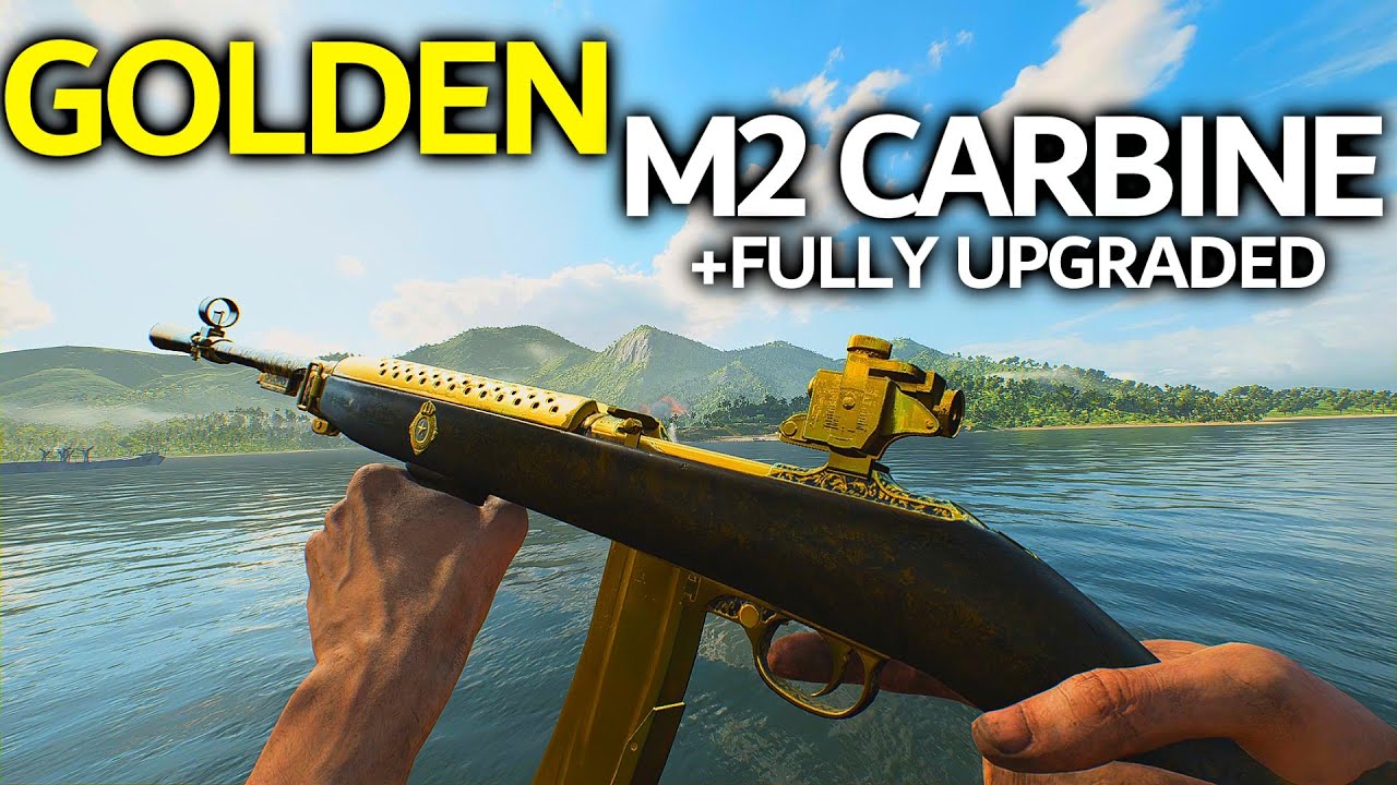 Fully GOLD + Fully upgraded M2 carbine (Battlefield 5) M2 CARBINE Gameplay