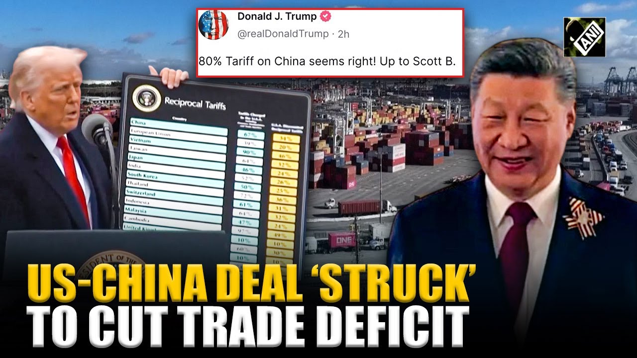 US says deal struck to cut China trade deficit after two-day negotiation talk in Geneva