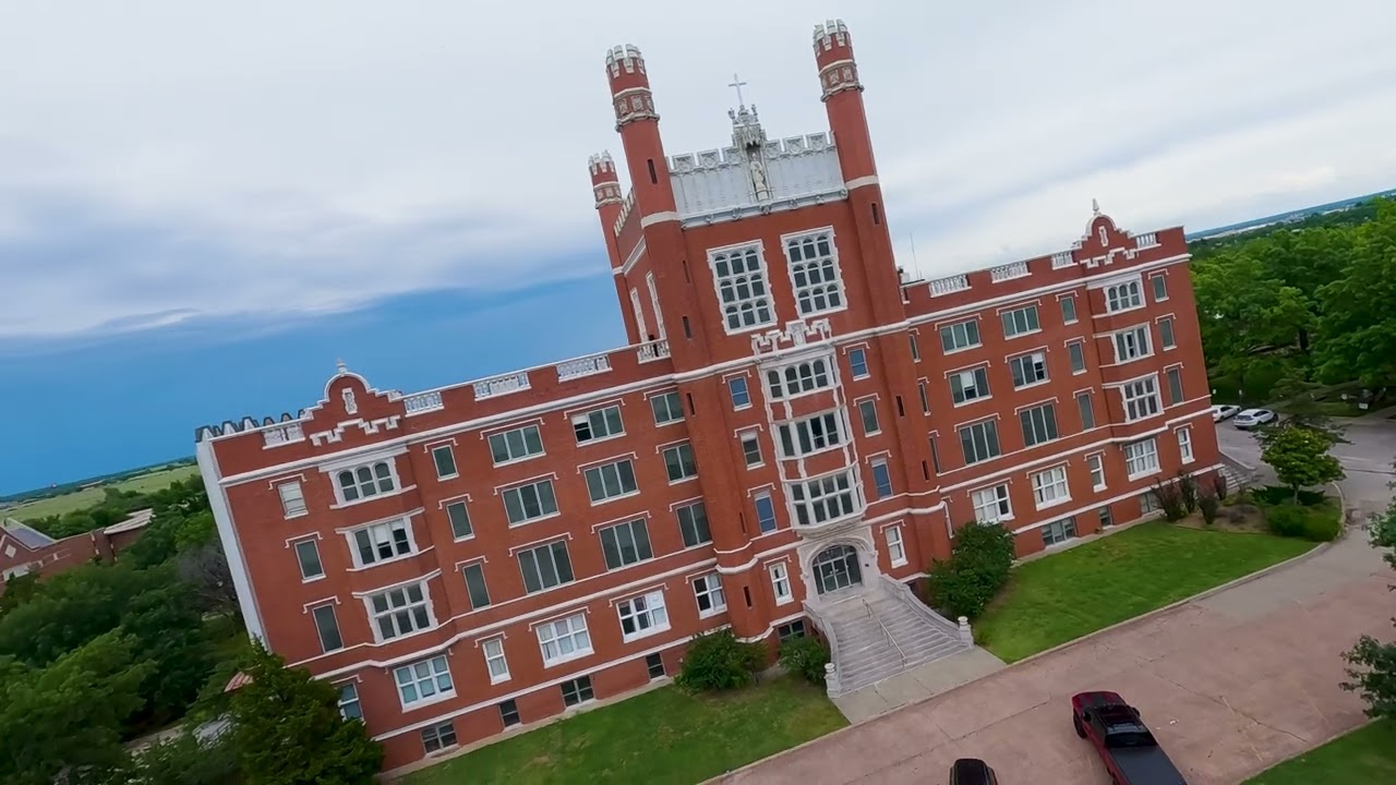 St. Gregory's Abbey Shawnee OK FPV flight