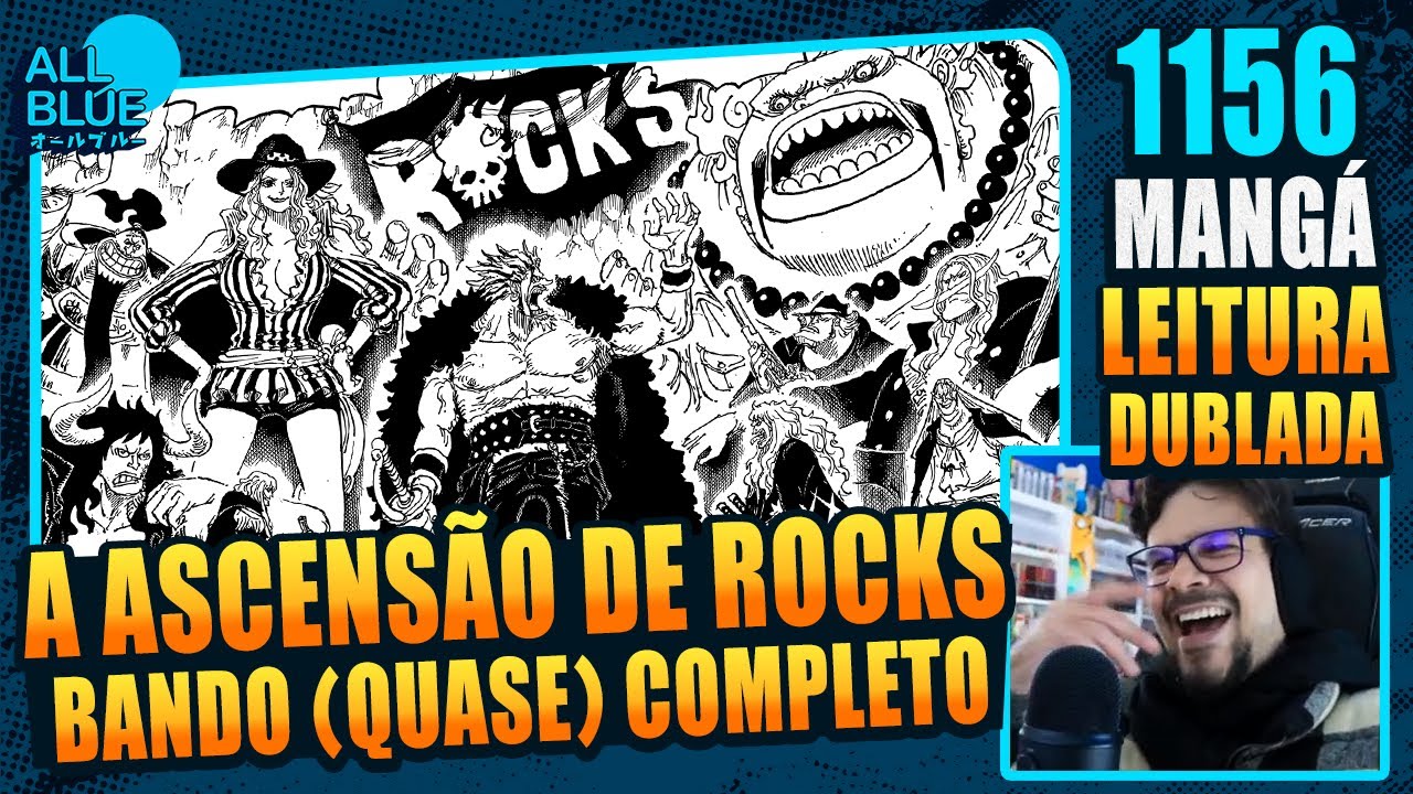 ASCENSÃO ROCKS E A JUVENTUDE APAIXONADA | One Piece 1156 (Mangá React Dublado)