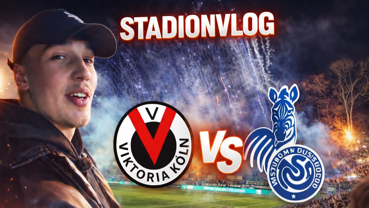 MSV Duisburg nimmt Viktoria Köln ein😳Viktoria Köln vs MSV Duisburg Stadionvlog⚽️🔥