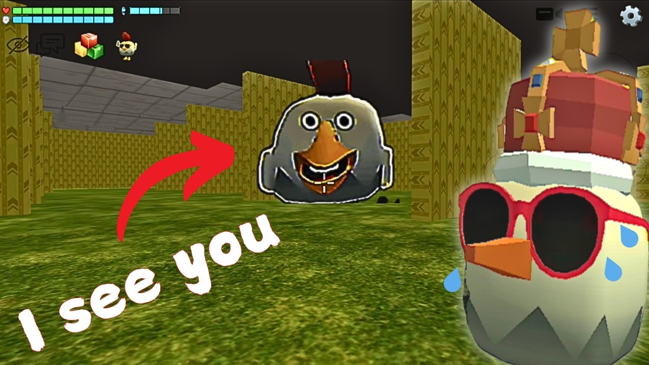 ¡El Nextbot ‘I See You’ Me Atrapa en los Backrooms! 😱 | Chicken Gun | Stiff Lxr
