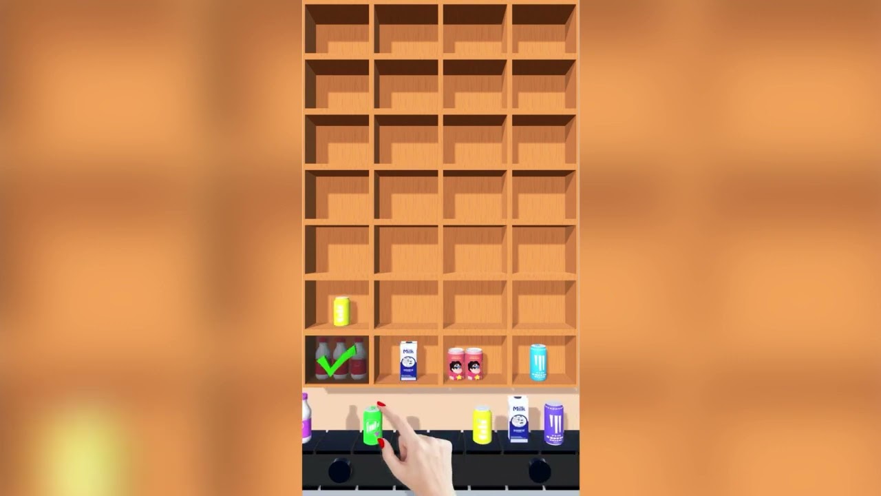 Closet Sort - introduction of a simple and original match 3 game