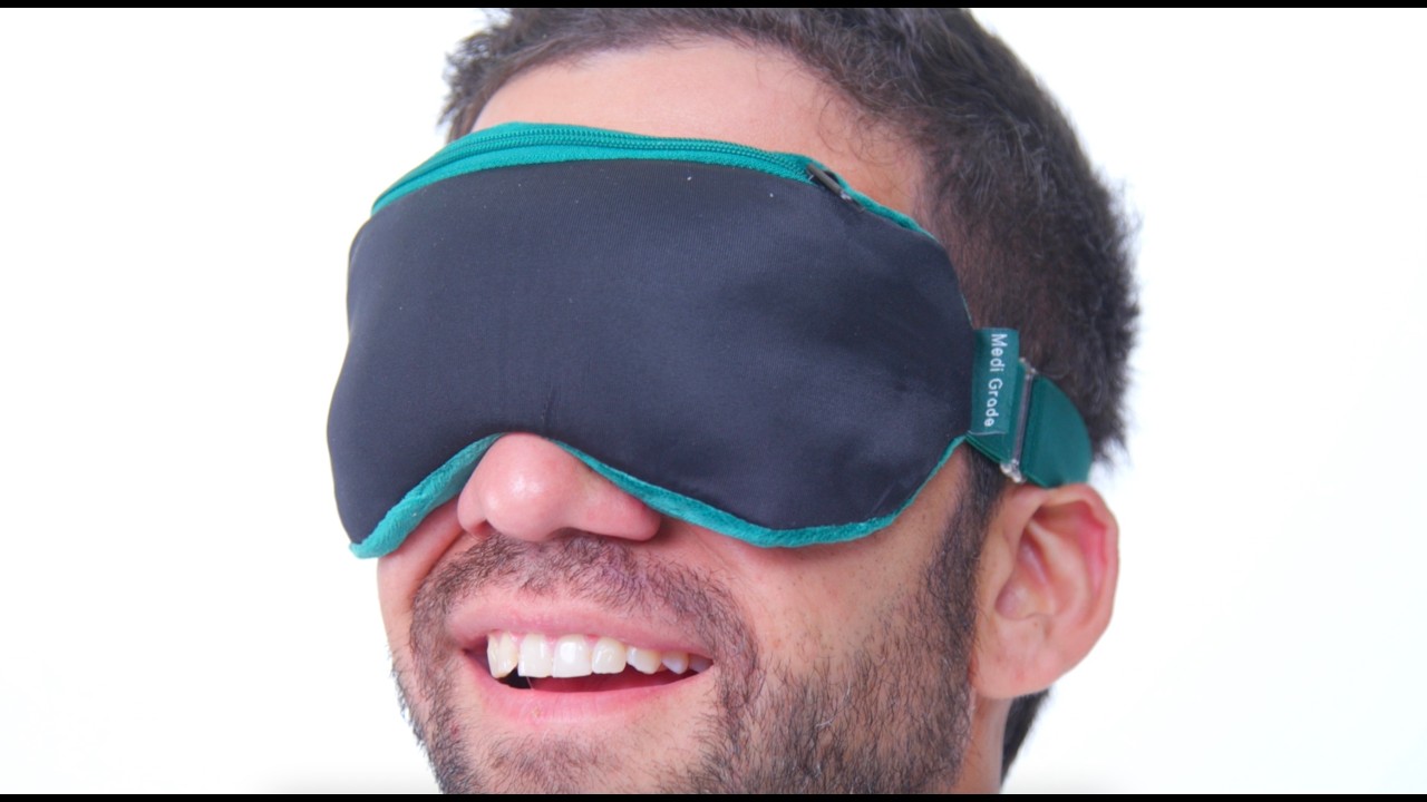 How to use Medi Grade 2-in-1 Heat and Cooling Eye Mask