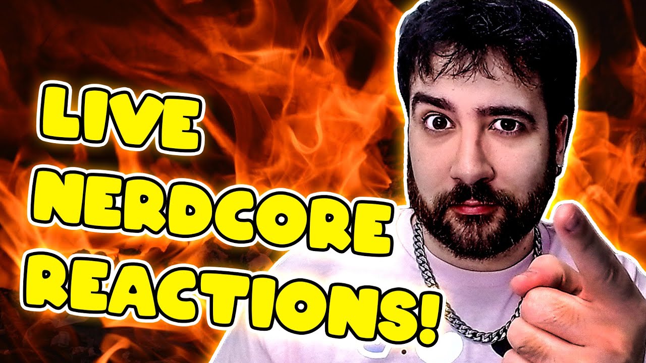 LIVE REACTIONS! New Nerdcore & Anime Rap!