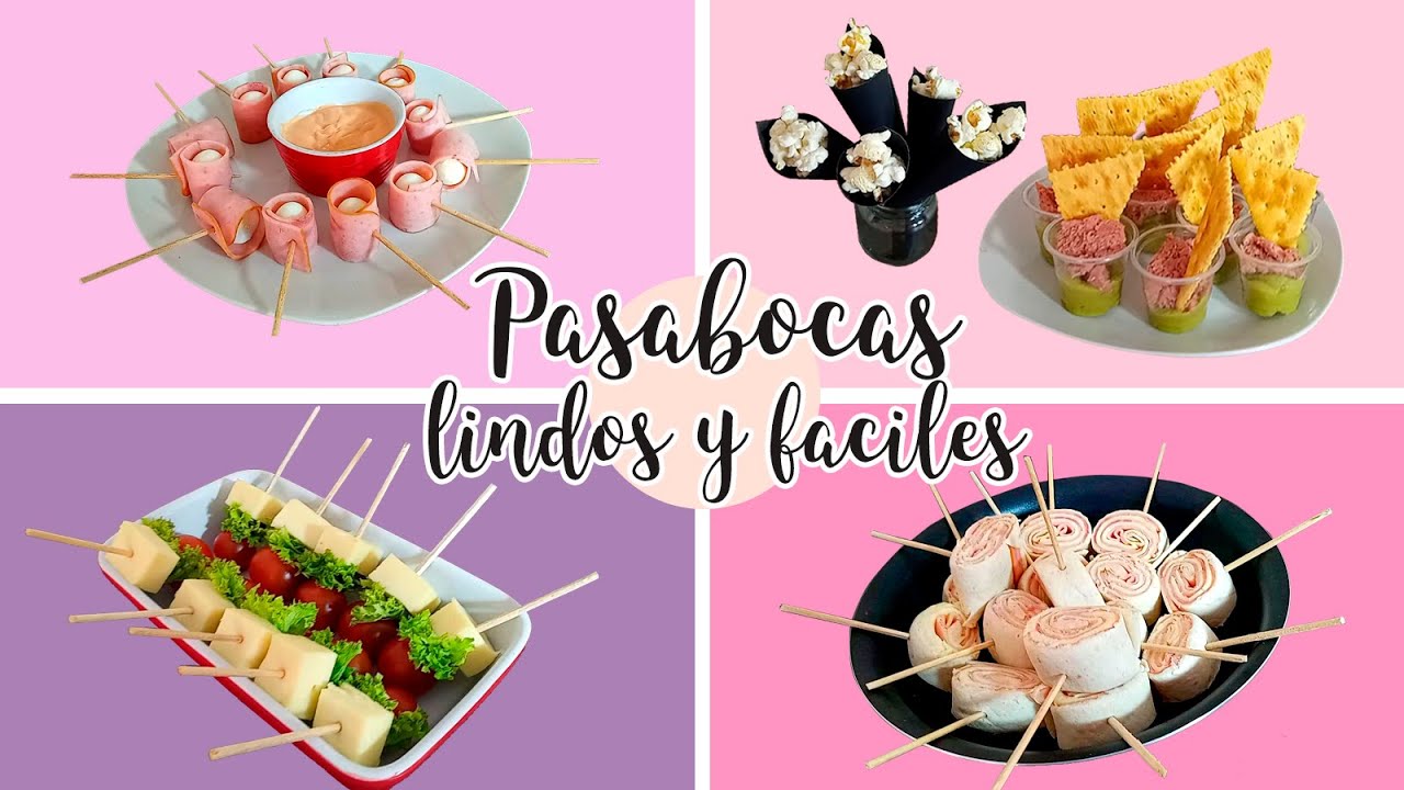 PASABOCAS LINDOS Y FACILES - EL CANAL DE LAURA