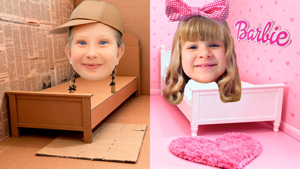 Rica vs Pobre! A Batalha das Princesas e Histórias Engraçadas