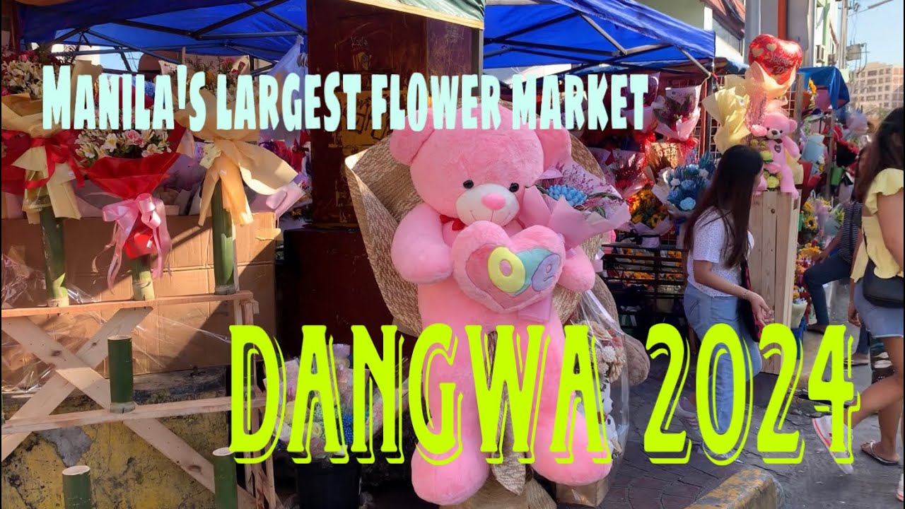Dangwa | manila’s largest flower market walking tour