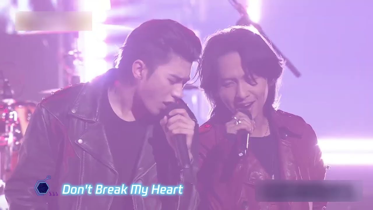 黑豹乐队、蔡徐坤CAI XU KUN合作舞台《Don't Beack My Heart》闪爆全场！