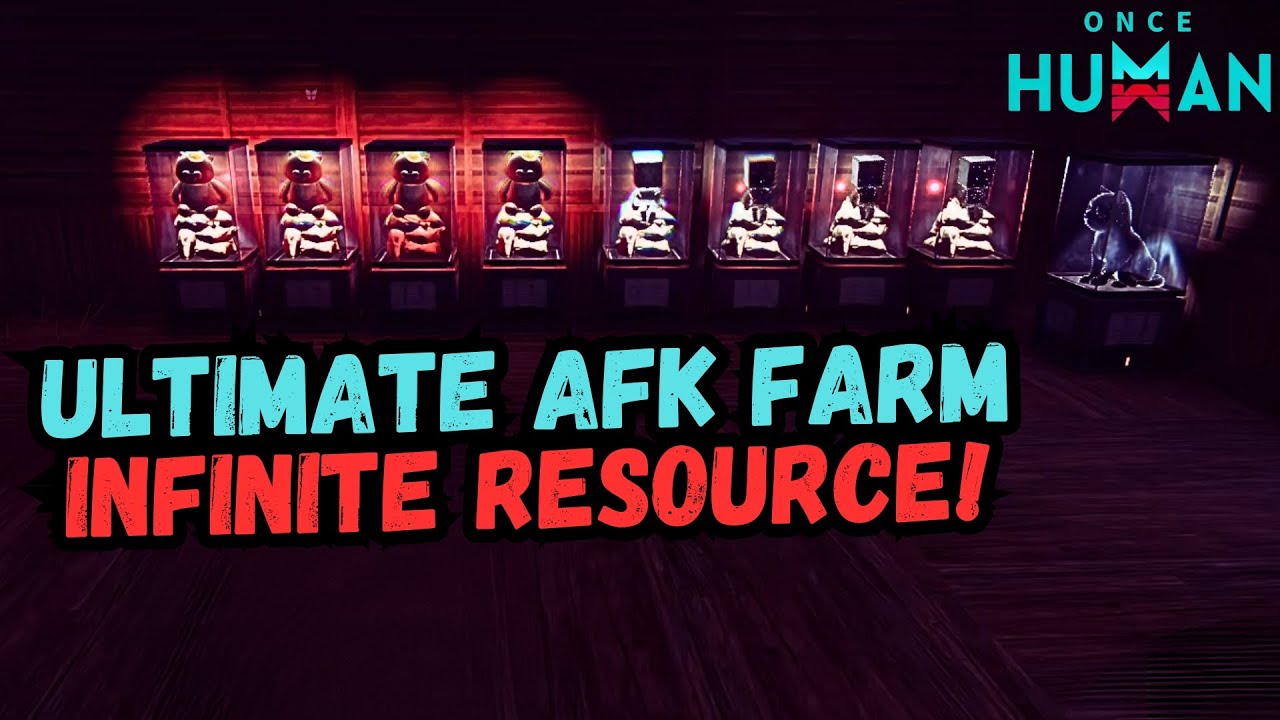Once Human - Ultimate AFK Resource Farm Setup & Essential Deviant Tips For Everyone