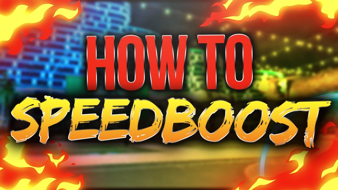 HOW TO SPEEDBOOST IN NBA 2K17!