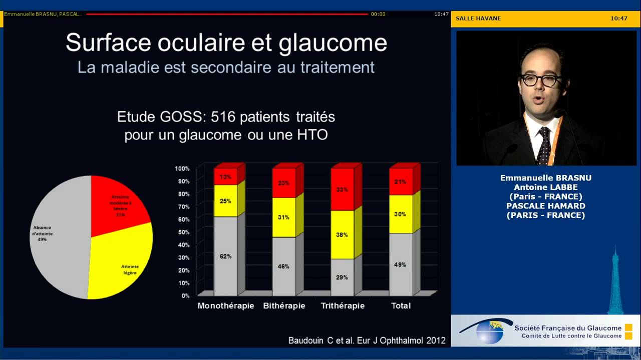 Surface oculaire et glaucome (Emmanuelle Brasnu, Antoine Labbe, Pascale Hamard)