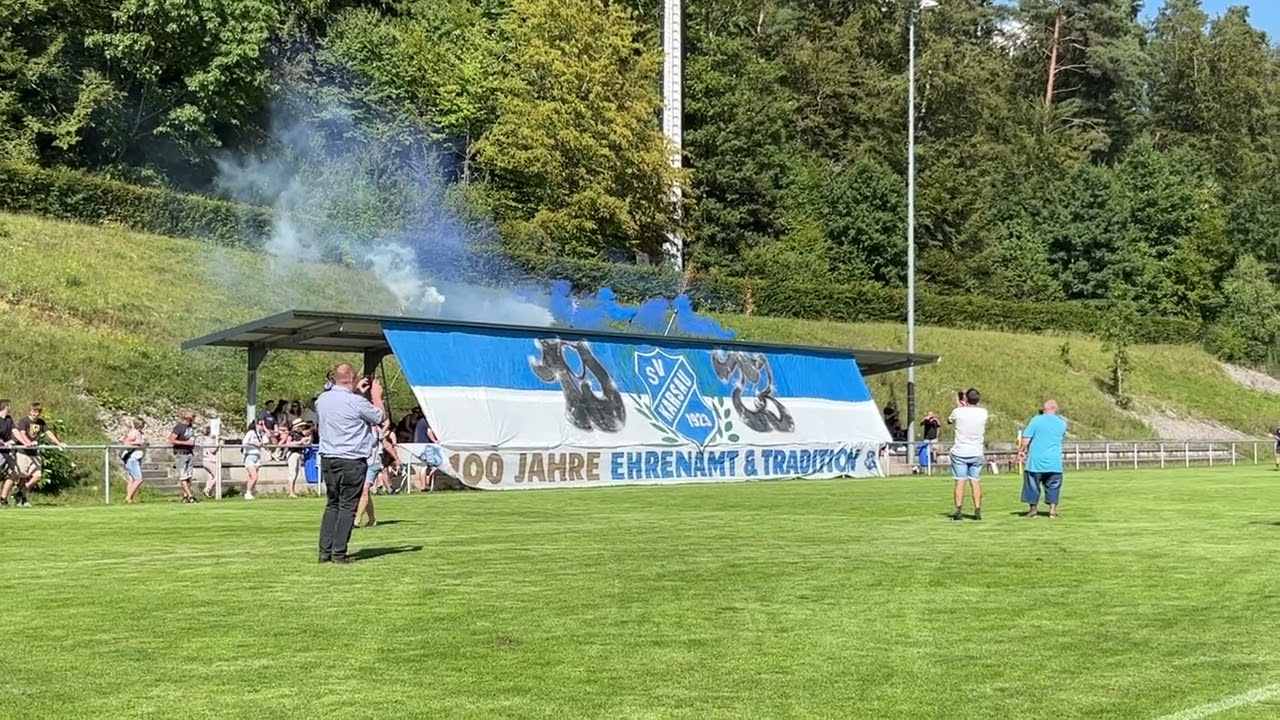100 Jahre SV Karsau - Choreo - Pyro - Jubiläum