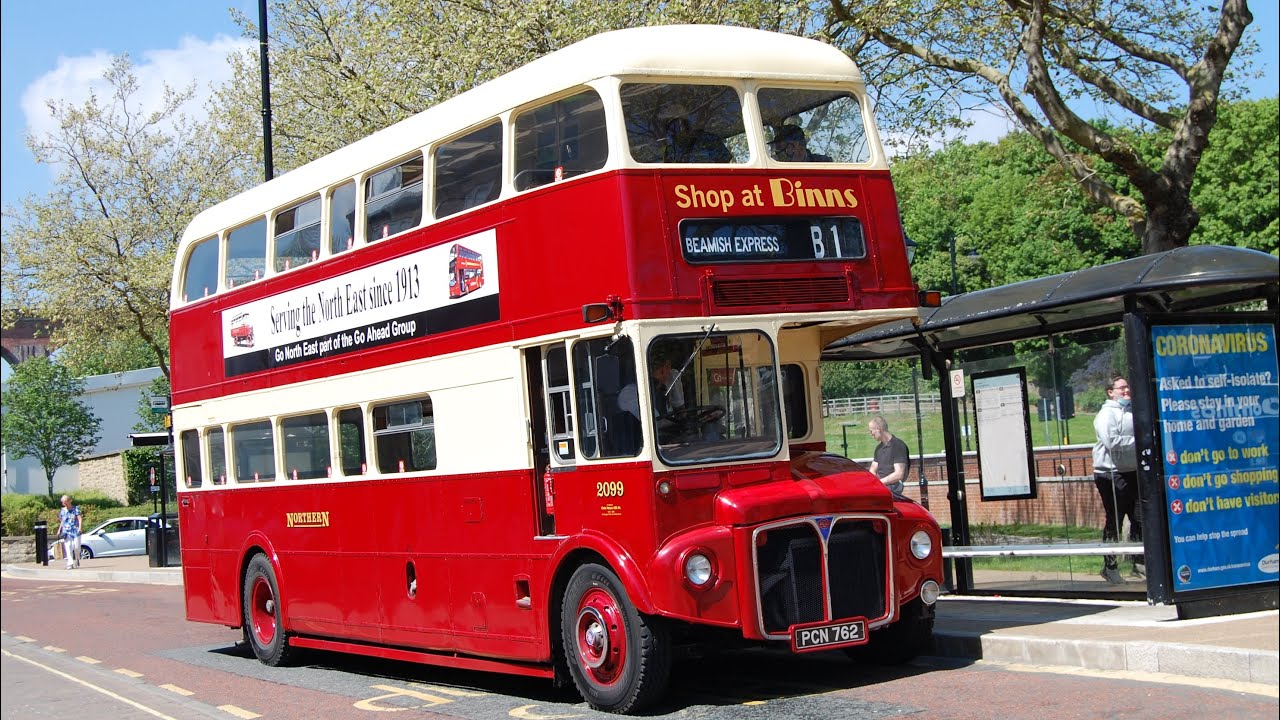 Preserved and Bank Holiday Weekend Special: Go North East 2099 (PCN762) Preserved AEC Routemaster
