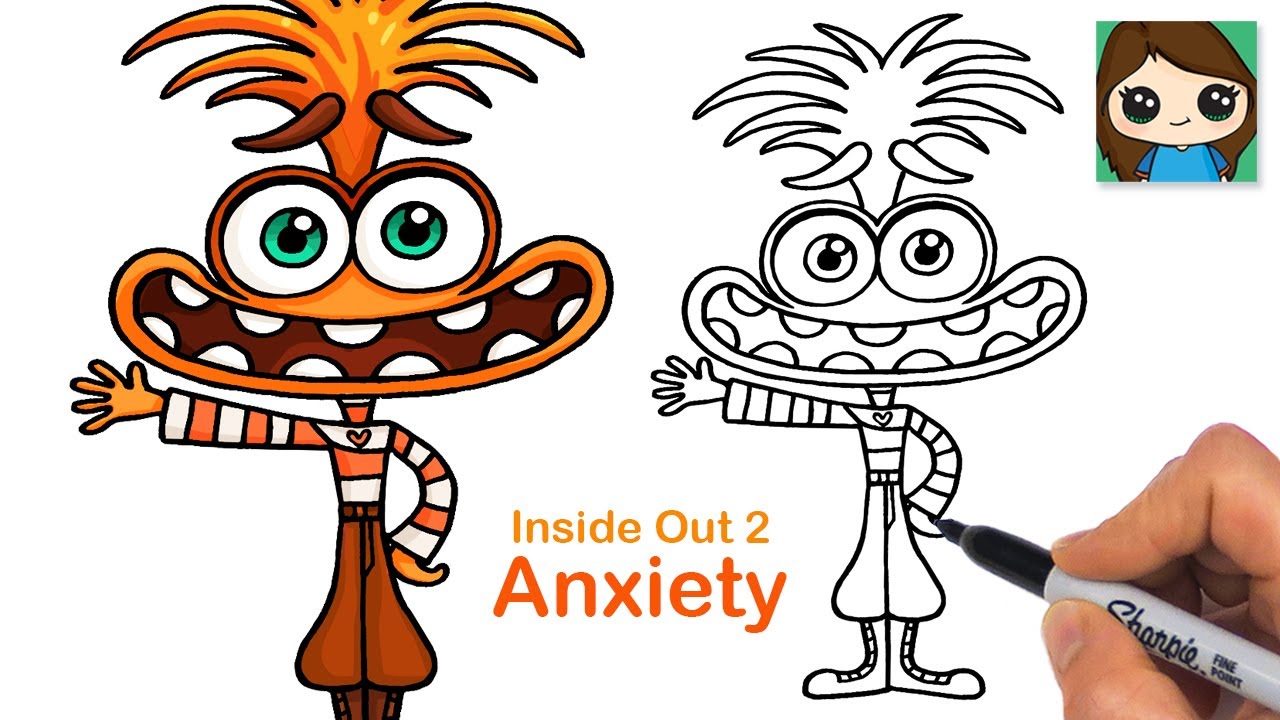 How to Draw Anxiety | Inside Out 2