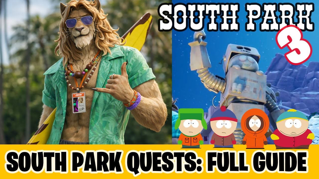 South Park Quests Part 3: You know, i learned something today. How to Complete South Park Quests