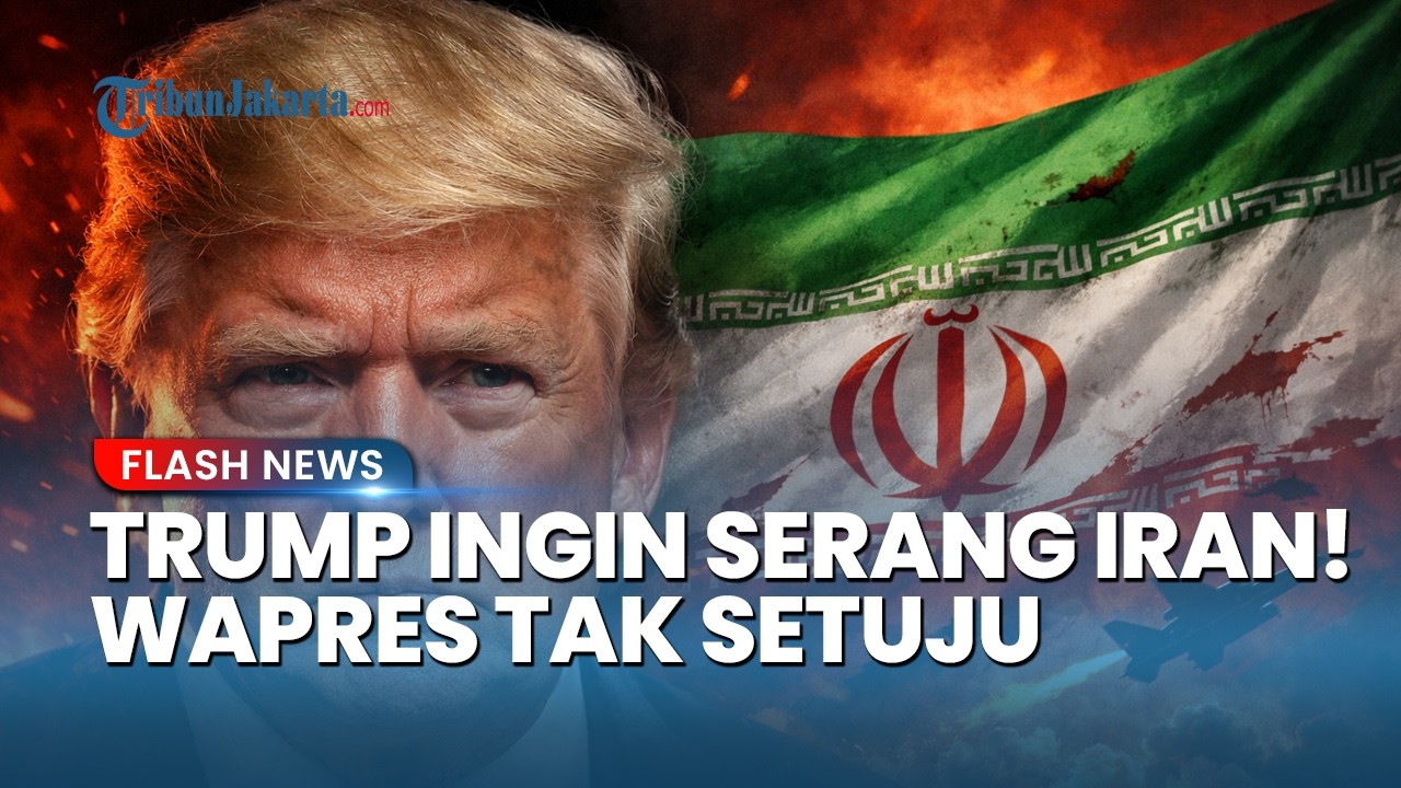 Beda Pendapat! Donald Trump Siap Serang Iran Senin atau Selasa, Wapres J.D Vance Tidak Setuju