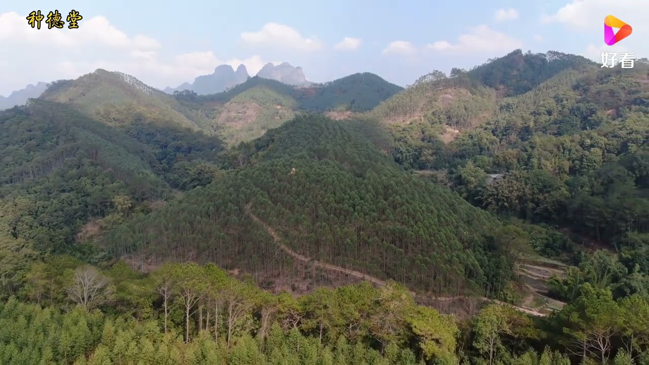 广西容县将军之乡，赏析陆军上将甘丽初“大象出林”山水美景