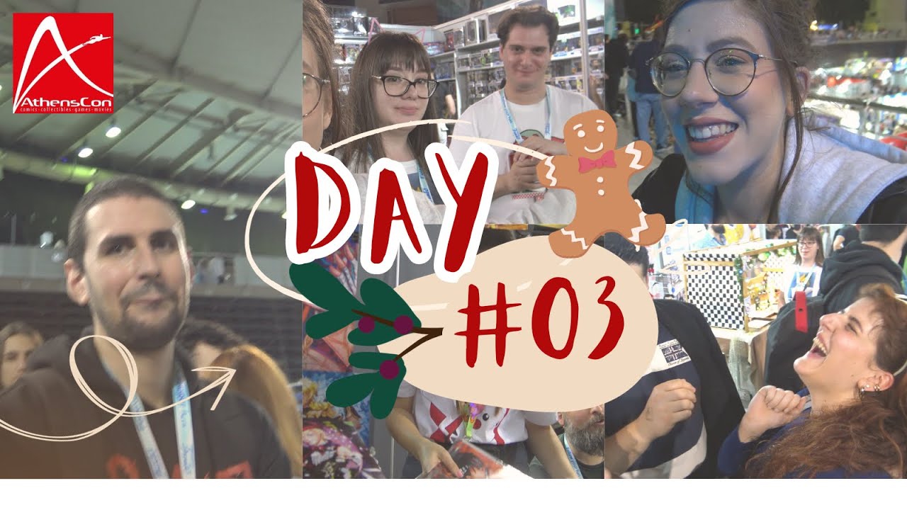 ATHENSCON 2023 - VLOGMAS | Cecebo πάλι ft. @KakosXamos  και πολλοί ακόμα!