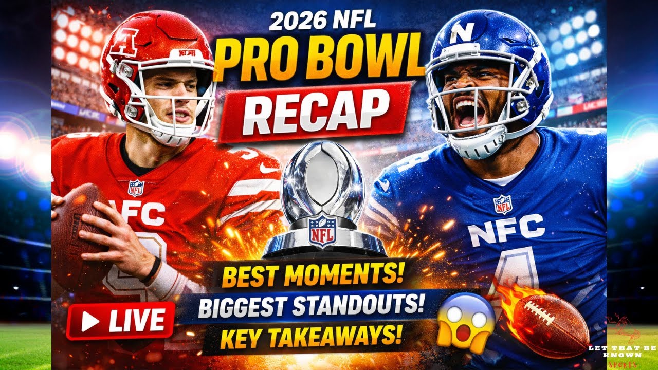 🔴 LIVE | 2026 NFL Pro Bowl Recap: Best Moments, Standouts & Takeaways 🏈 📱