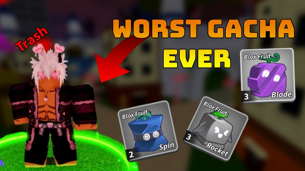 New Valentine’s Gacha Hates Me… Worst Luck Ever! 🍓💀 | #bloxfruits #valentineupdate