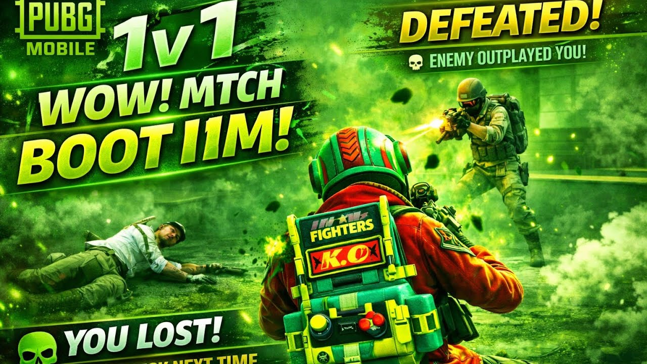 PUBG Mobile WOW Match 1v1 | Intense Fight But I Lost 😢 Full Gameplay Sajju Bhai Gaming 