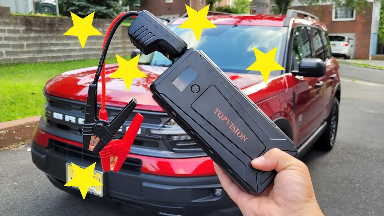 Why This Car Jump Starter Is Trending Right Now| Car Gadget Review | Topvision Battery Booster
