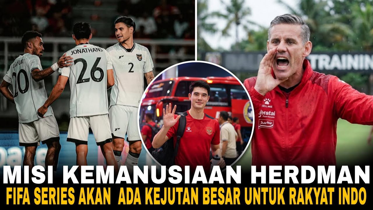 MISI GILA DIMULAI! John Herdman Janjikan Kejutan Besar di Fifa Series untuk Rakyat Indonesia!