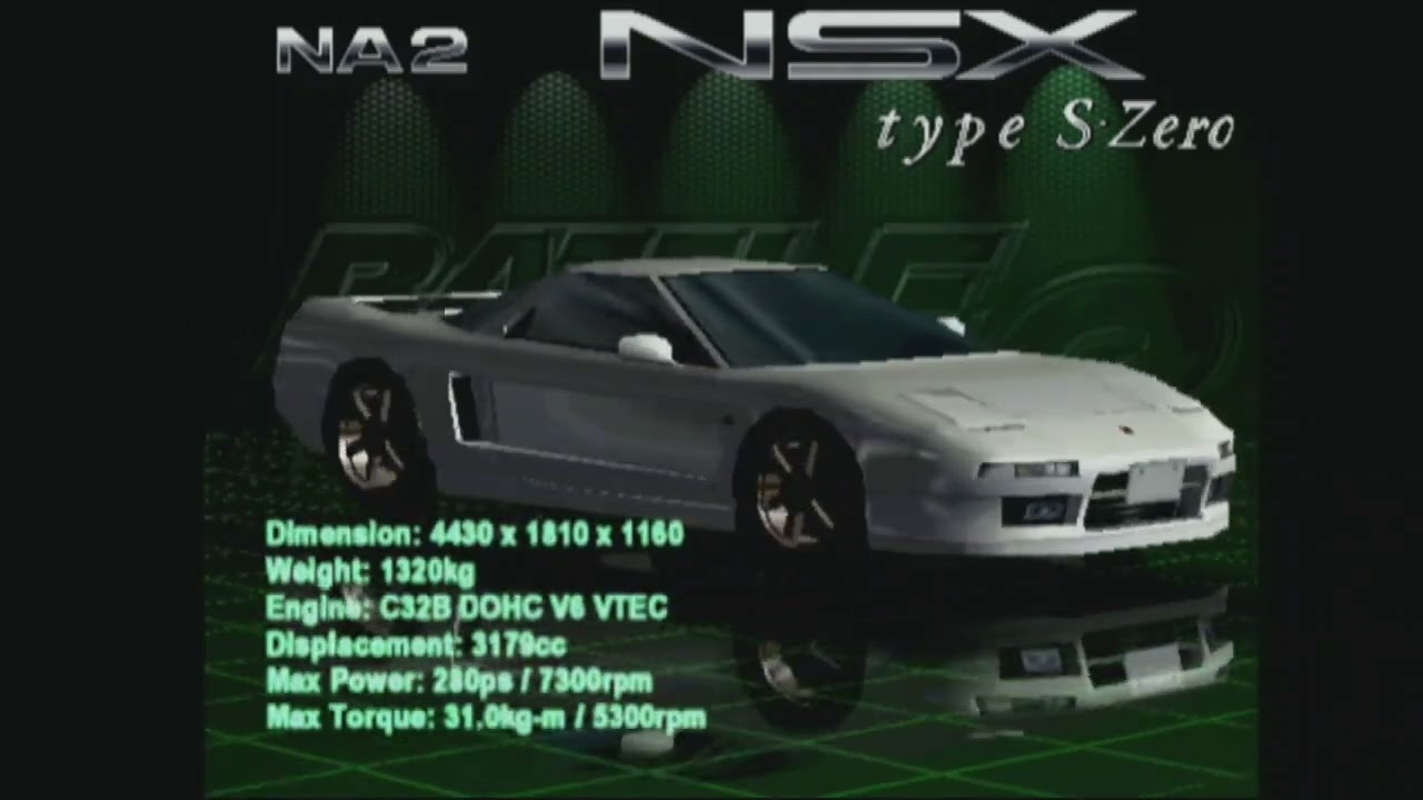 TAITO Type-Zero  BATTLE GEAR 2  OP＋Car Info