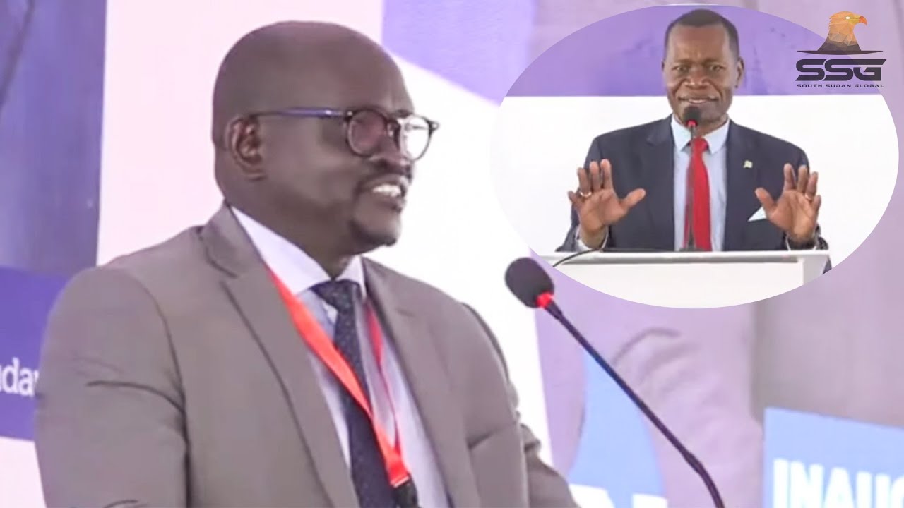 Listen to Bakosoro Historic Speech Akin to Dr Garang at Opening of New Nilepet Headquarters in Juba