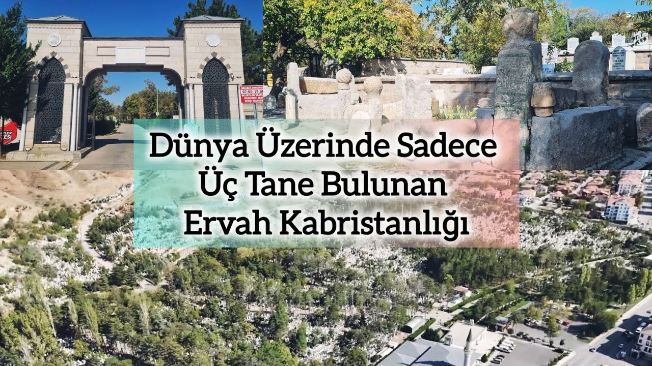 Aksaray Ervah Kabristanlığı - Dünya Üzerinde Sadece Üç Tane Mevcut - En Nadir Mezarlık #mezarlık