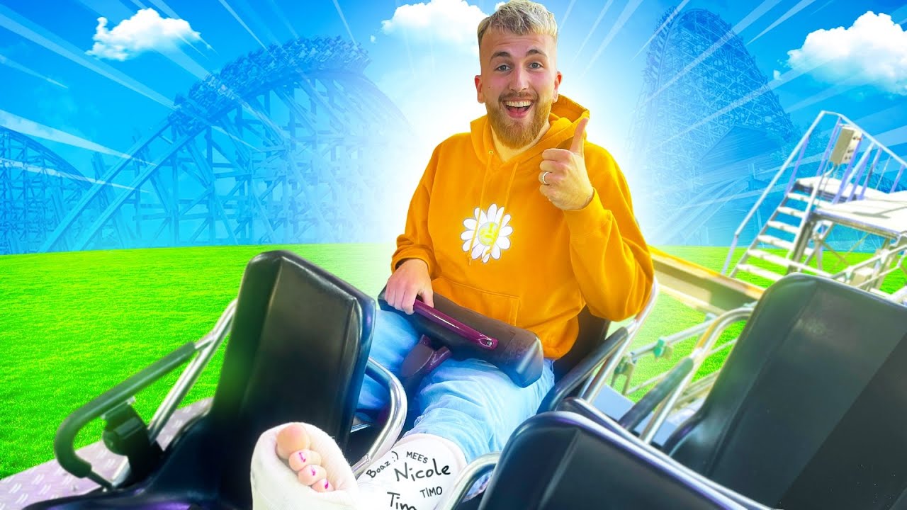 KAN IK MET EEN GEBROKEN VOET IN EEN ACHTBAAN? - Rolling chairs #1