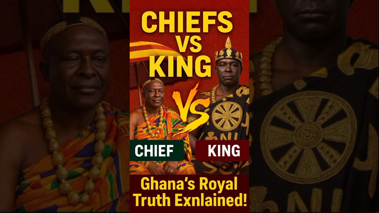 Chiefs vs Kings in Ghana: What's the Difference? #shorts #ghana