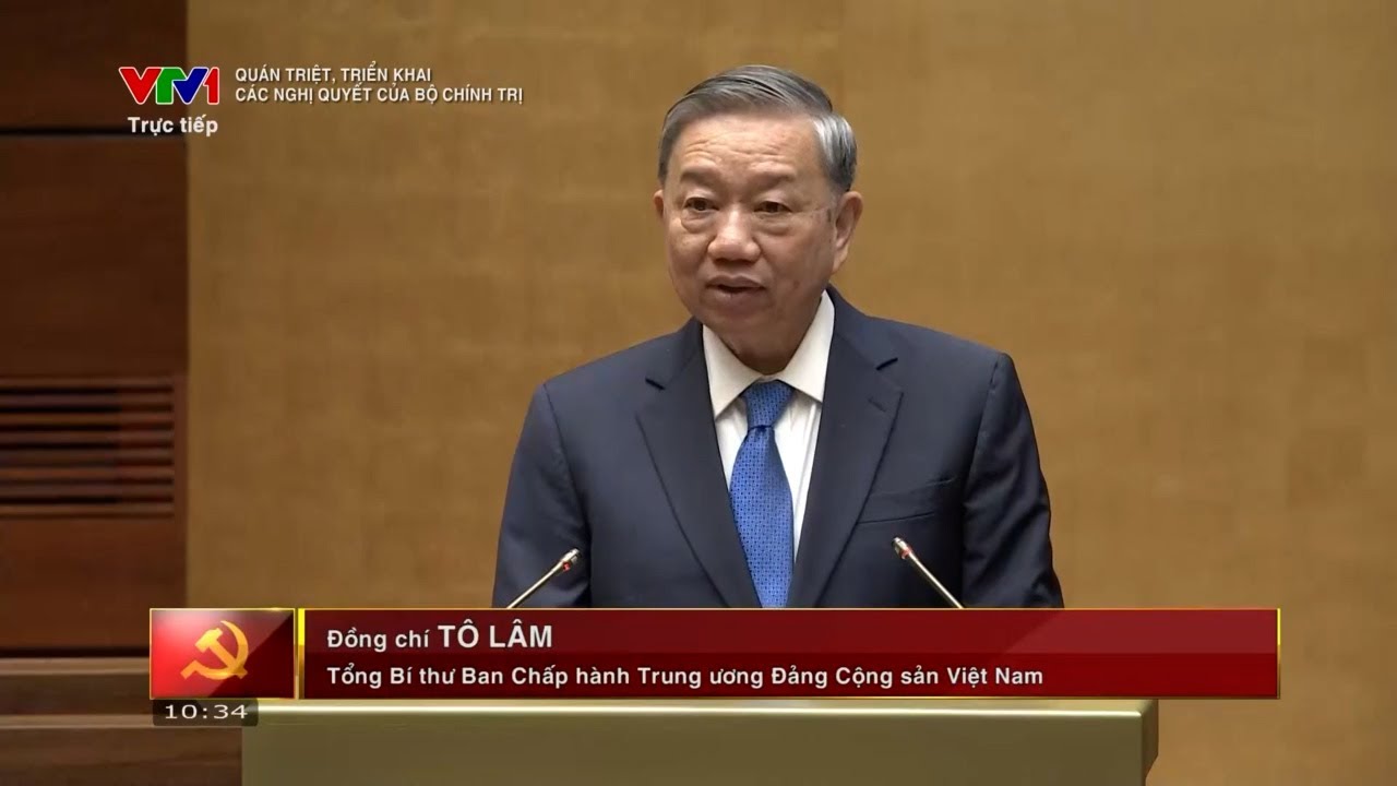 Tổng Bí thư Tô Lâm nêu 4 trụ cột thể chế để Việt Nam cất cánh | VTV24
