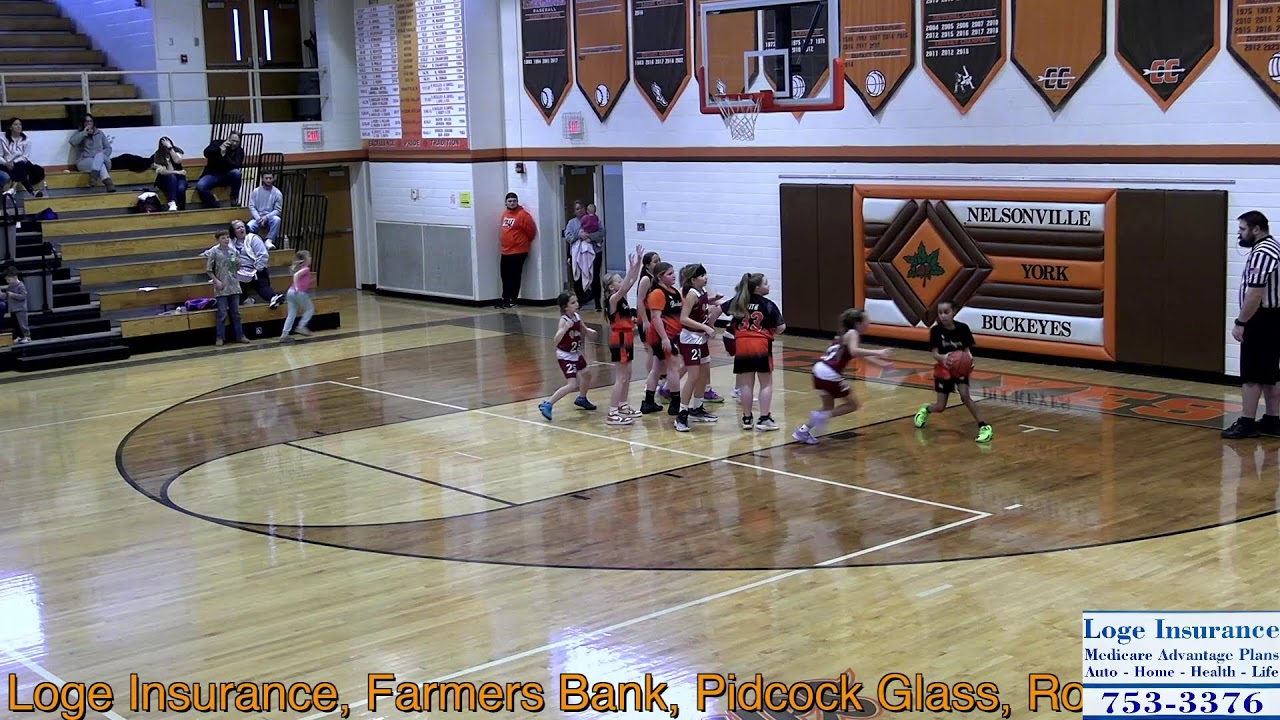 4th Grade Girls Basketball at Nelsonville-York - N-Y vs Vinton County -- Feb. 1, 2026