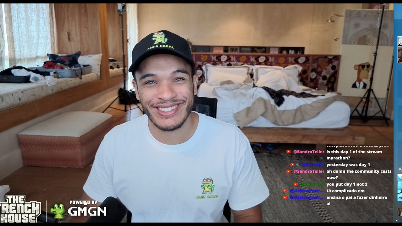 Watch Me Trade Until I Make $1,000,000 DAY 2  | Trench house