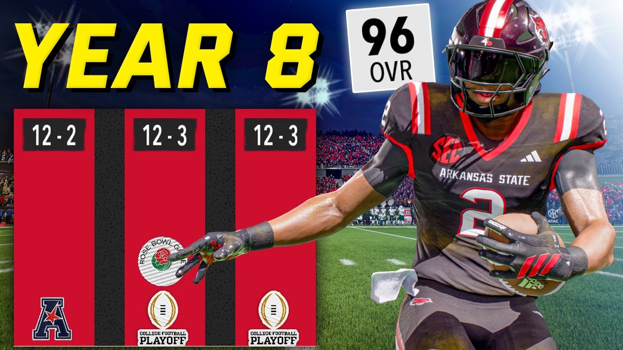A New Superstar Has Arrived.. (Year 8 Offseason) | College Football 26 Dynasty | 74
