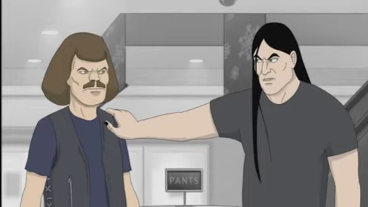 Nathan&Murderface paling around