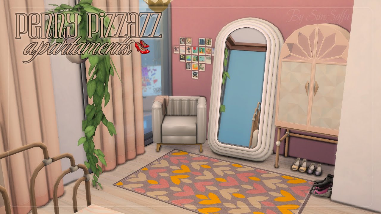Квартира Пенни Пиззаз 👠 │︎ Penny Pizzazz apartaments │︎ Speed Build │︎ Строительство [TS4]