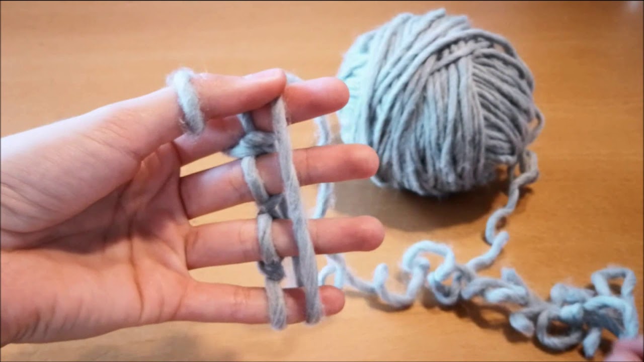 Fingerstricken für Kids