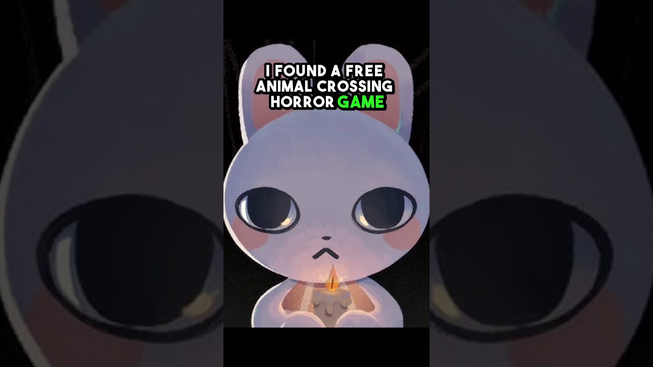 FREE Animal Crossing Creepypasta Game!! #shorts