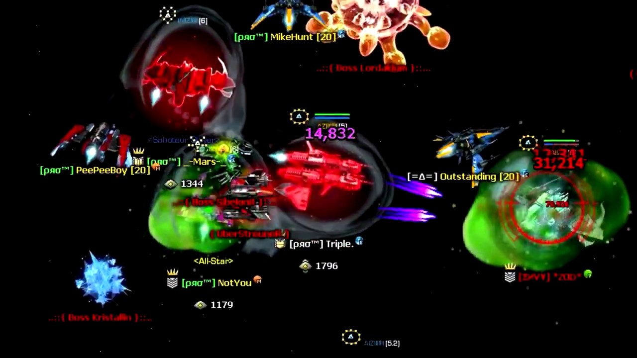 Darkorbit - Triple against new server [USA]
