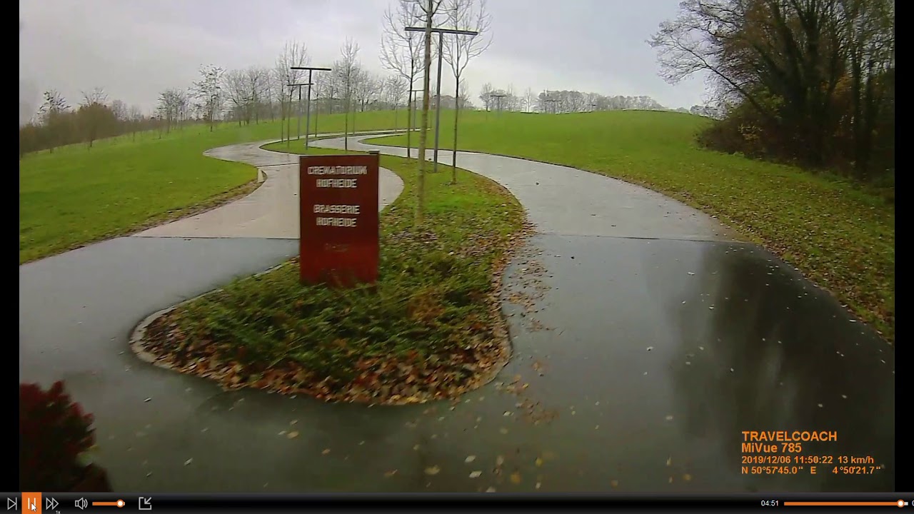 Nieuwrode Crematorium Hofheide  aanrijroute 2019