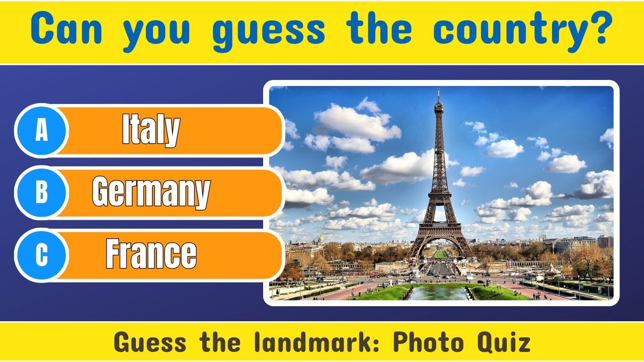 Guess the Country By Landmark!  #LandmarkChallenge