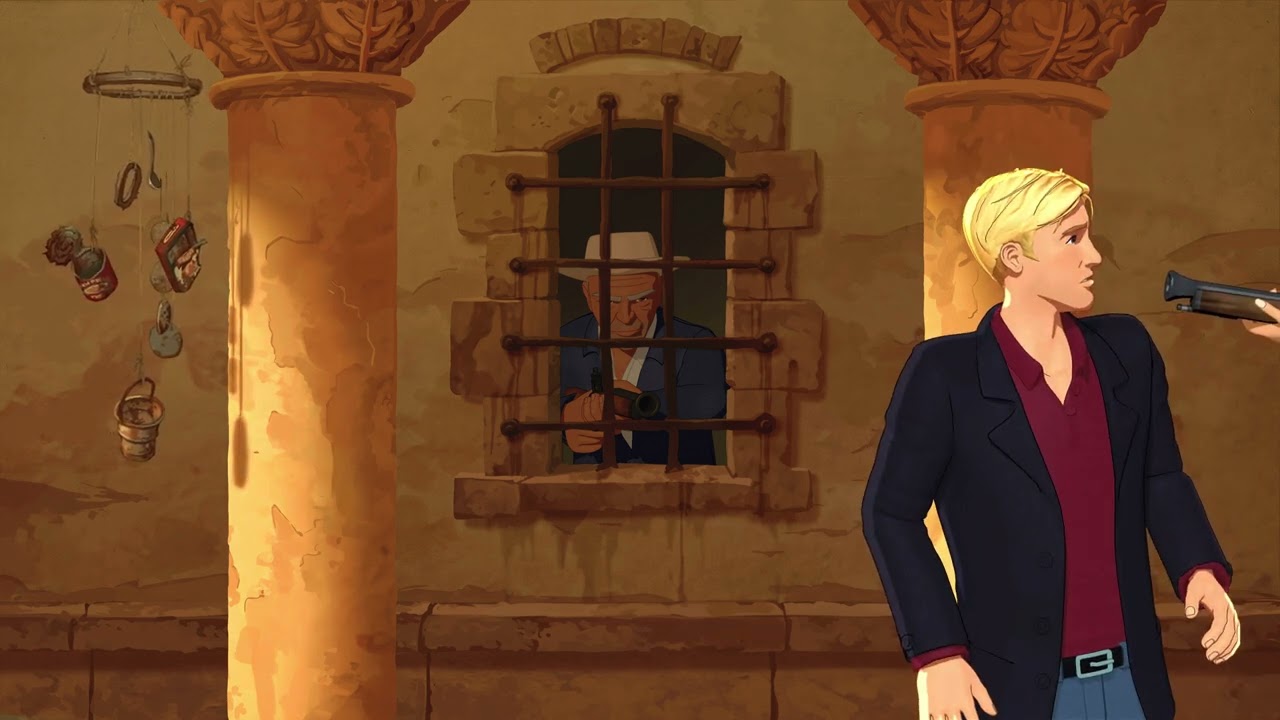 Broken Sword 5 (Xbox Series X) - 07 - The Library in Castell Dels Sants (Playthrough Complete)