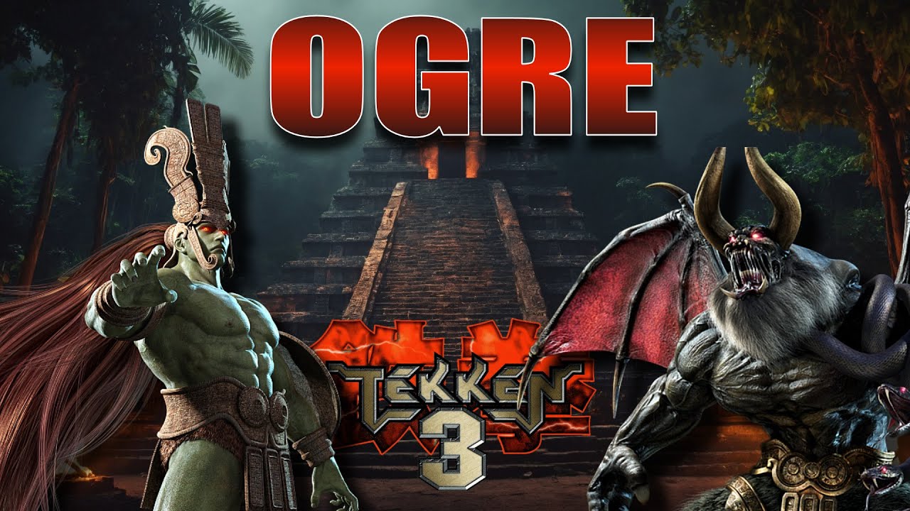 OGRE и TRUE OGRE. БОСС TEKKEN 3. КАК ИГРАТЬ?