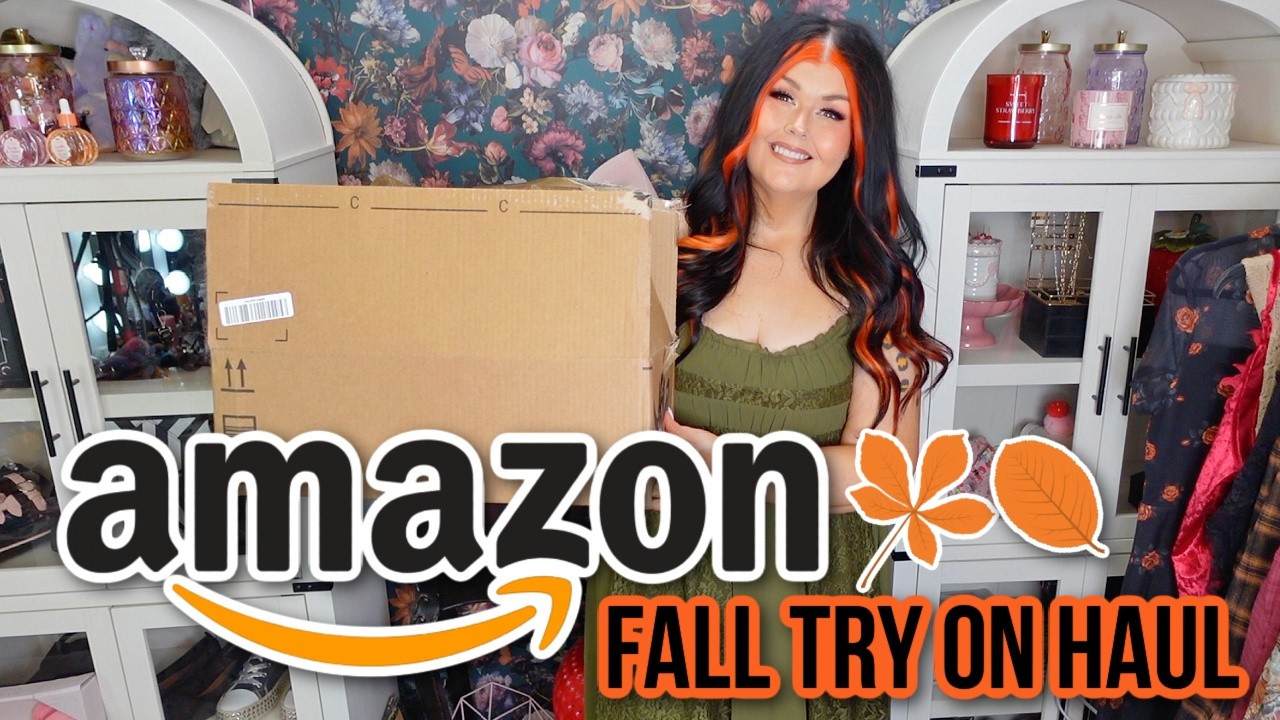 ОСЕННЯЯ ПРИМЕРКА С AMAZON (РАЗМЕР XL / XXL) Столько классных вещей!