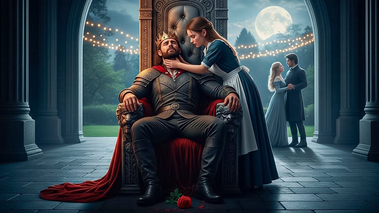 His Luna Danced With His Rival as the Alpha King Fell — A Servant Girl Claimed His Life Instead.
